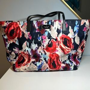 Kate Spade | Large Floral Tote Bag